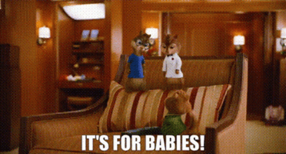 Alvin And The Chipmunks Arguing Reaction GIF