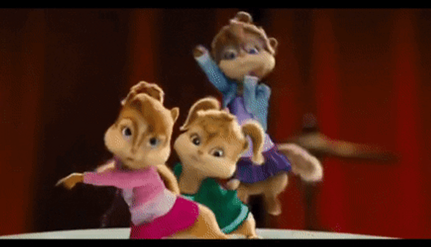 Alvin And The Chipmunks Chipettes Performing GIF