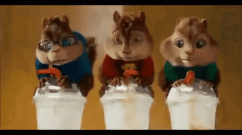 Alvin And The Chipmunks Drinks GIF
