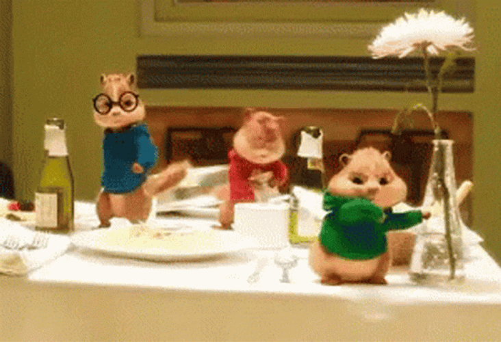 Alvin And The Chipmunks Enjoys Dnace GIF
