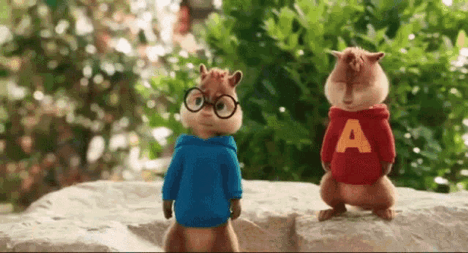 Alvin And The Chipmunks Playing With Kid GIF