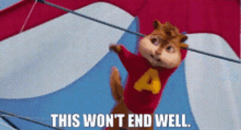 Alvin And The Chipmunks Rides A Kite GIF