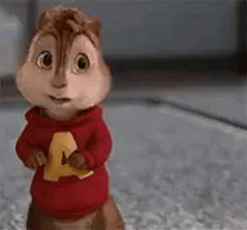 Alvin The Chipmunk Smiling Arms Crossed GIF
