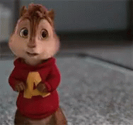 Alvin The Chipmunks Being Happy GIF