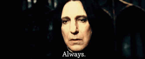 Always Alan Rickman In Harry Potter GIF