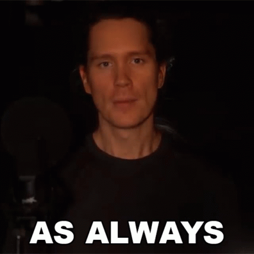 Always The Man In Black Background GIF