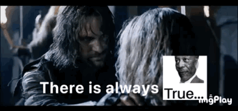 Always Aragorn Serious Talk GIF