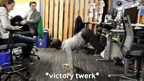 Always Be Closing Funny Victory Twerk GIF