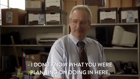 Always Be Closing Old Man Making Sales Call GIF
