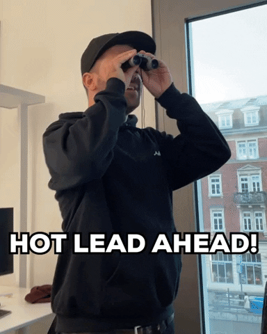 Always Be Closing Spying Hot Lead Ahead GIF