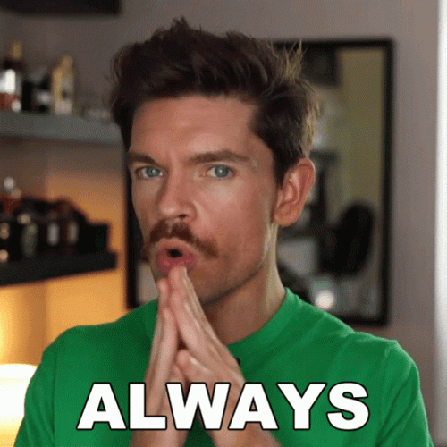 Always Man In His Green Tshirt GIF