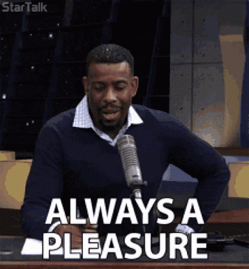 Always My Pleasure Star Talk GIF