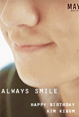 Always Smile Happy Birthday Kim Kibum GIF