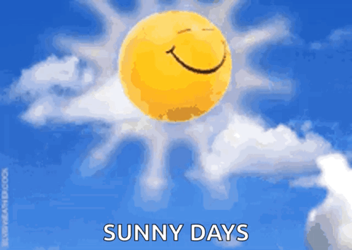 Always Sunny Happy Sun GIF