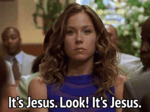 Always Watching Look Its Jesus Look GIF