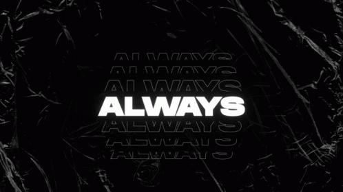 Always White And Black Aesthetic Artwork GIF