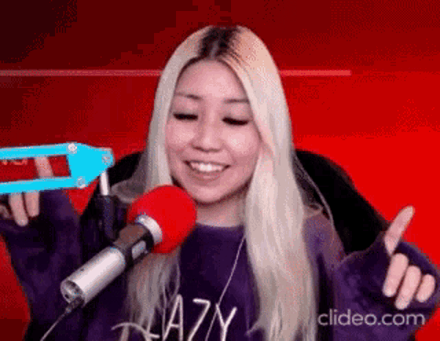 Aly Mew Mic Gif GIF