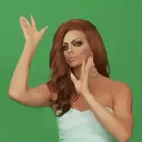 Alyssa Edwards Bla Mouth Hand Gesture GIF