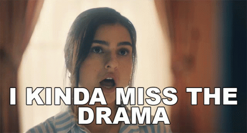 Stunning Woman Kinda Miss Am I The Drama GIF