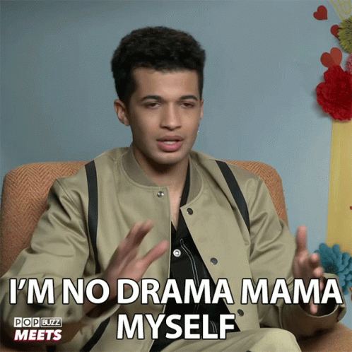 Am I The Drama 498 X 498 Gif GIF