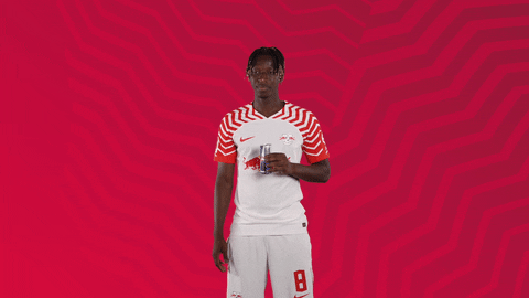 Amadou Haidara Consuming Red Bull GIF