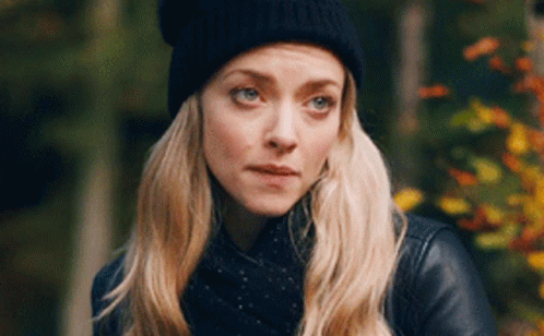 Amanda Seyfried Wearing Bonnet GIF