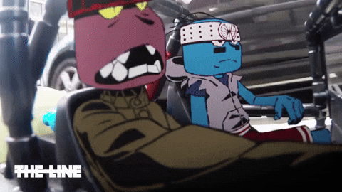 Amaro And Walden's Joyride Besties GIF