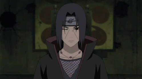 Amaterasu Itachi Hand Jutsu GIF