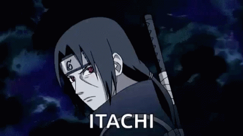 Amaterasu Itachi Sharingan Zoom GIF