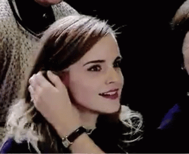 Amazed Emma Watson GIF