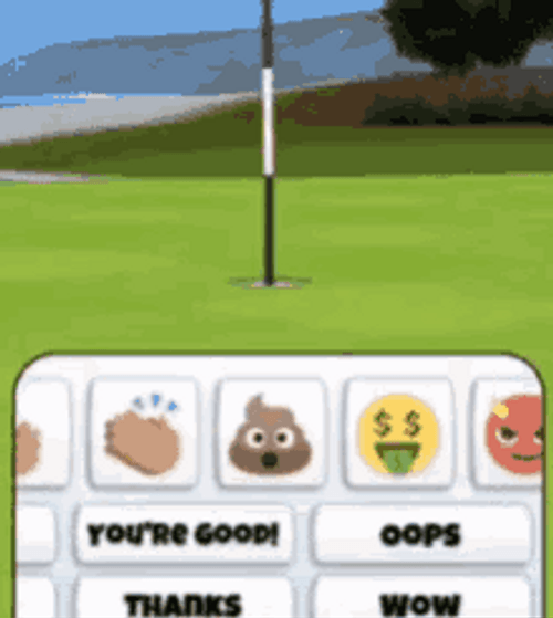 Amazed Poop Emoji Inside A Square GIF