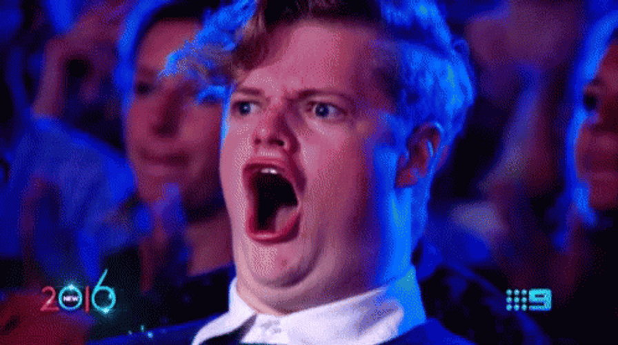 Amazed Round Of Applause  GIF