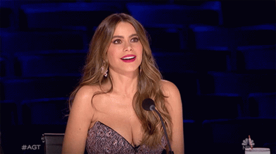 Amazed Sofia Vergara GIF