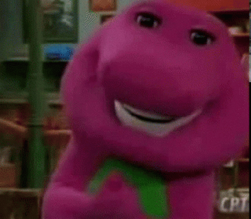 Amazing Barney Meme GIF