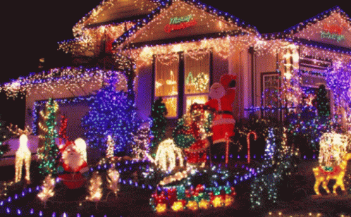 Amazing Christmas Wednesday Decoration GIF