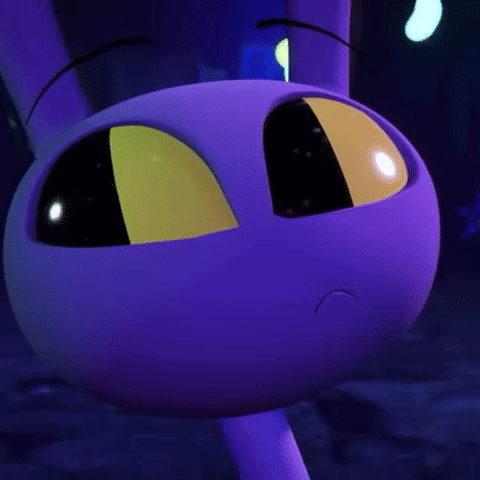 Amazing Digital Circus Jax Looking Around GIF