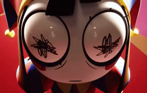Amazing Digital Circus Pomni Creepy Eyes GIF