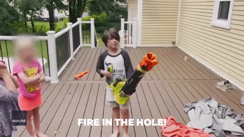 Amazing Flamethrower Toy GIF