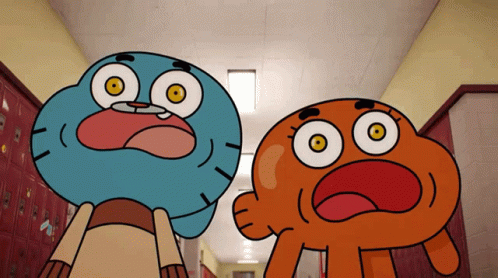 Amazing Gumball Exploding Faces GIF