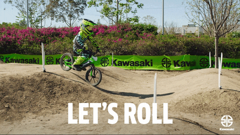 Amazing Kid Dirt Bike Let's Roll GIF