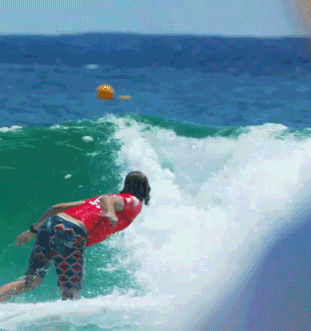 Amazing Man Surfing Oceon GIF