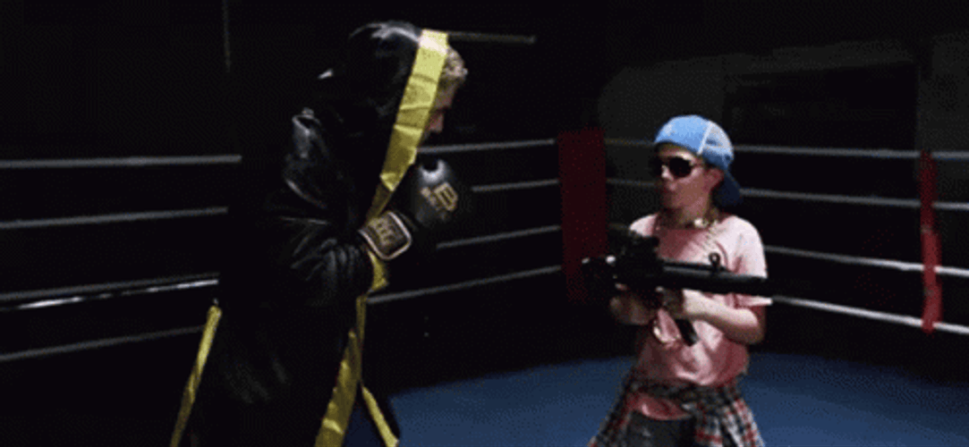 Amazing Slow Motion Knockout Punch GIF