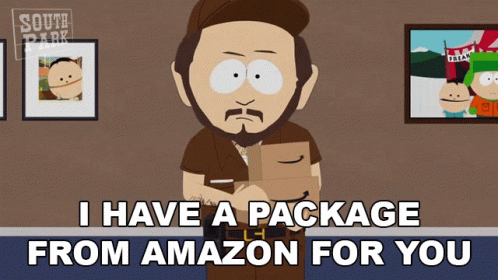 Amazon Delivery For Gerald Broflovski South Park GIF