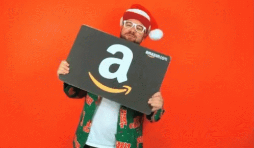 The Freebie Guy Showing Amazon Gift Card GIF