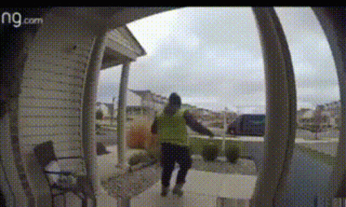 Amazon Delivery Guy Dancing GIF
