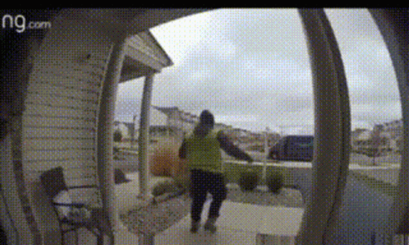 Amazon Delivery Guy Dancing GIF