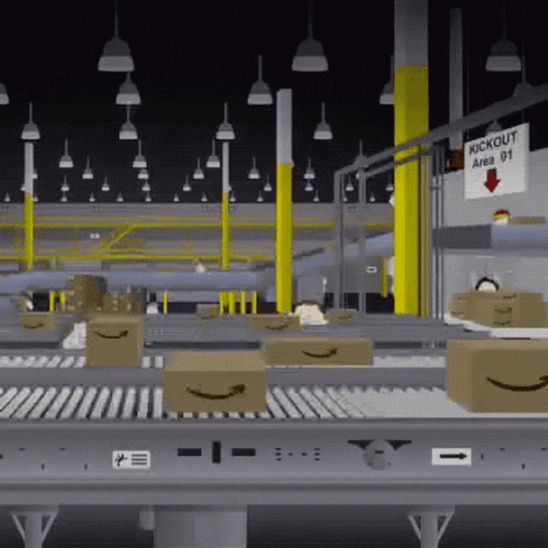 Amazon Distribution Center South Park GIF