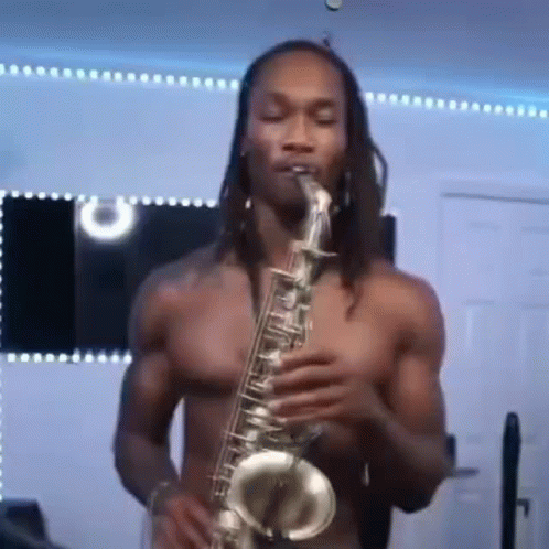 Ambatukam Playing The Saxophone GIF