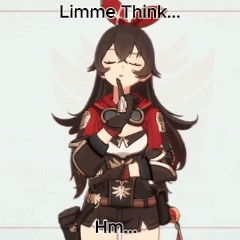 Amber From Genshin Impact Shushing Limme Think Hm GIF