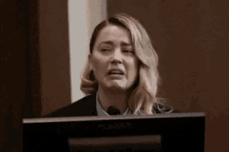 Amber Heard Speaking Meme GIF